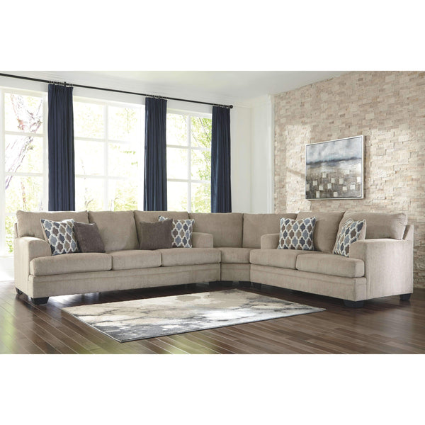 Dorsten - Sisal - Sofa 3 Pc Sectional-Washburn's Home Furnishings