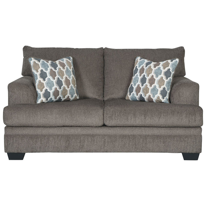 Dorsten - Slate - Loveseat-Washburn's Home Furnishings