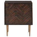 Dorvale - Dark Brown - Accent Cabinet-Washburn's Home Furnishings