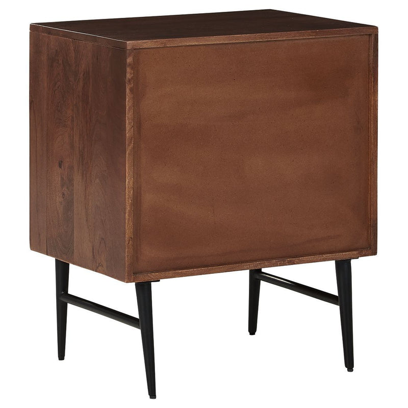 Dorvale - Medium Brown - Accent Cabinet-Washburn's Home Furnishings