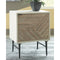 Dorvale - White/brown - Accent Cabinet-Washburn's Home Furnishings