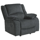 Draycoll - Dark Gray - Rocker Recliner-Washburn's Home Furnishings