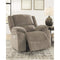 Draycoll - Pewter - Power Rocker Recliner-Washburn's Home Furnishings