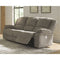 Draycoll - Pewter - Reclining Power Sofa-Washburn's Home Furnishings