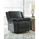 Draycoll - Slate - Power Rocker Recliner-Washburn's Home Furnishings