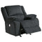 Draycoll - Slate - Power Rocker Recliner-Washburn's Home Furnishings