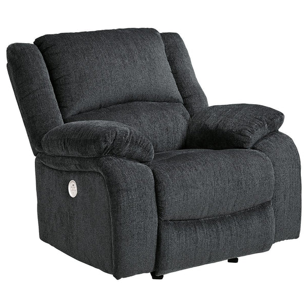 Draycoll - Slate - Power Rocker Recliner-Washburn's Home Furnishings