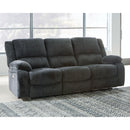 Draycoll - Slate - Reclining Power Sofa-Washburn's Home Furnishings