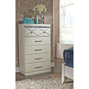 Dreamur - Champagne - Five Drawer Chest-Washburn's Home Furnishings