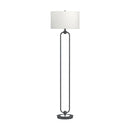 Drum Shade Floor Lamp - White-Washburn's Home Furnishings