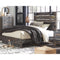 Drystan - Brown / Beige - Queen Panel Bed-Washburn's Home Furnishings