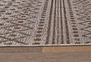 Dubot - Tan/brown/white - Large Rug-Washburn's Home Furnishings