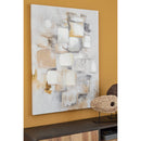 Dugington - White - Wall Art-Washburn's Home Furnishings