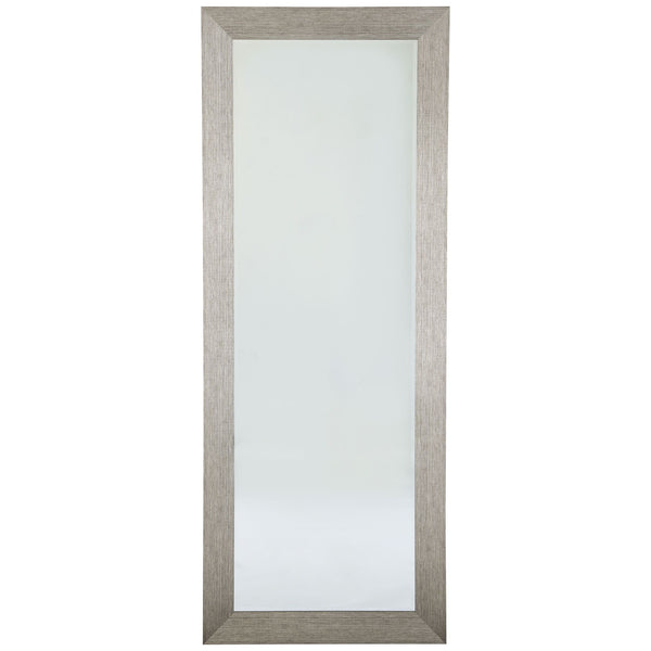 Duka - Silver Finish - Floor Mirror-Washburn's Home Furnishings