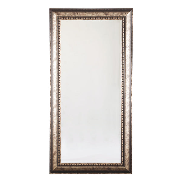 Dulal - Antique Silver Finish - Floor Mirror-Washburn's Home Furnishings