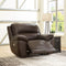 Dunleith - Chocolate - Zero Wall Recliner W/pwr Hdrst-Washburn's Home Furnishings