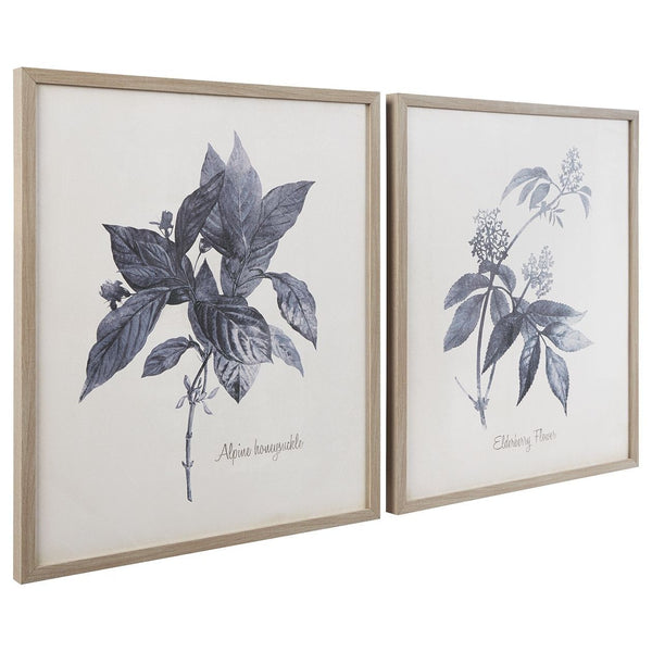 Efren - Blue - Wall Art Set (2/cn)-Washburn's Home Furnishings