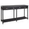 Eirdale - Black - Console Sofa Table-Washburn's Home Furnishings