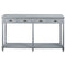 Eirdale - Gray - Console Sofa Table-Washburn's Home Furnishings