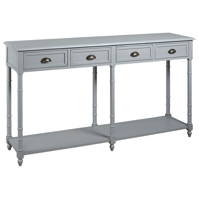 Eirdale - Gray - Console Sofa Table-Washburn's Home Furnishings