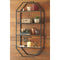 Elea - Black/natural - Wall Shelf-Washburn's Home Furnishings