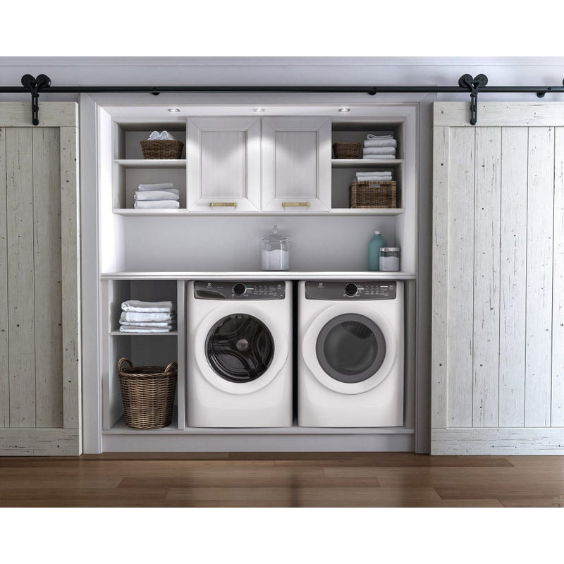 Electrolux 27 Inch 8.0 Cu. Ft. Electric Dryer in White-Washburn's Home Furnishings