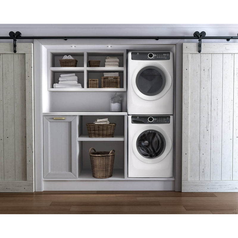 Electrolux 27 Inch 8.0 Cu. Ft. Electric Dryer in White-Washburn's Home Furnishings