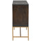 Elinmore - Brown/gold Finish - Accent Cabinet-Washburn's Home Furnishings