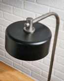 Eliridge - Black/silver Finish - Metal Desk Lamp (1/cn)-Washburn's Home Furnishings