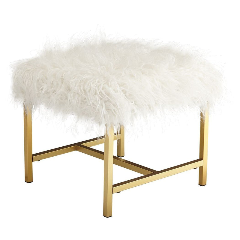 Elissa - White - Stool-Washburn's Home Furnishings