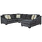 Eltmann - Slate - Left Arm Facing Sofa 3 Pc Sectional-Washburn's Home Furnishings