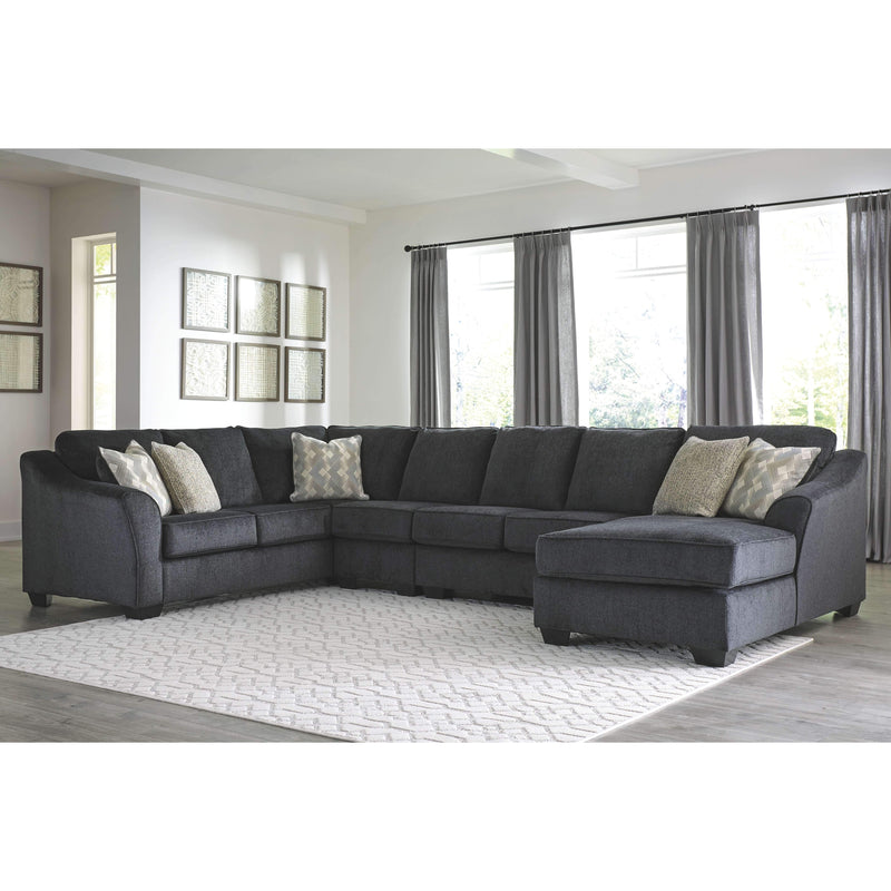 Eltmann - Slate - Left Arm Facing Sofa 4 Pc Sectional-Washburn's Home Furnishings