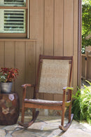 Emani - Brown/natural - Rocking Chair-Washburn's Home Furnishings