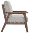 Emmeline - Brown/beige - Lounge Chair W/cushion (2/cn)-Washburn's Home Furnishings