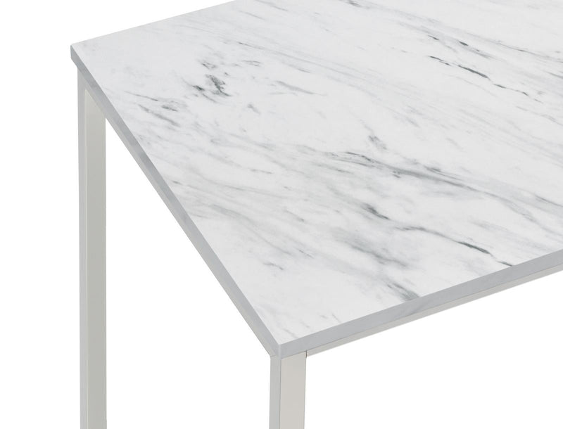 End Table Satin Nickel - White-Washburn's Home Furnishings