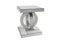 End Table With Dual Rings Base - Pearl Silver-Washburn's Home Furnishings