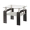 End Table With Shelf - Black-Washburn's Home Furnishings