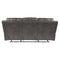 Erlangen - Midnight - Pwr Rec Sofa With Adj Headrest-Washburn's Home Furnishings