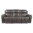 Erlangen - Midnight - Pwr Rec Sofa With Adj Headrest-Washburn's Home Furnishings