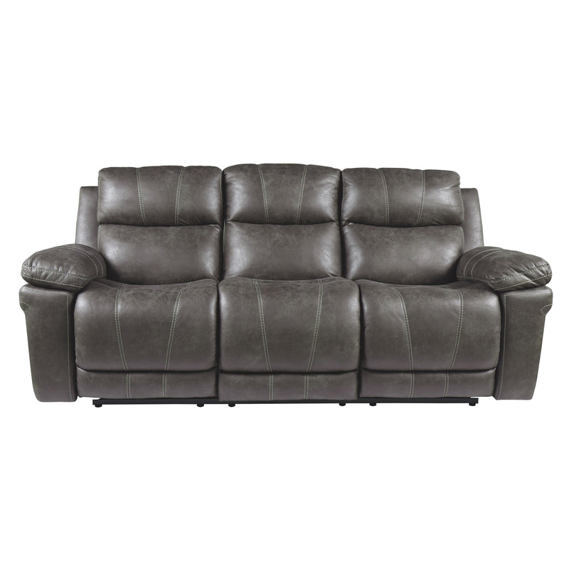 Erlangen - Midnight - Pwr Rec Sofa With Adj Headrest-Washburn's Home Furnishings