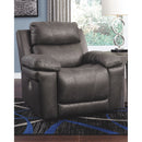 Erlangen - Midnight - Pwr Recliner/adj Headrest-Washburn's Home Furnishings