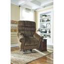 Ernestine - Truffle - Power Lift Recliner-Washburn's Home Furnishings