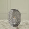 Evonne - Antique Gray - Lantern - Small-Washburn's Home Furnishings