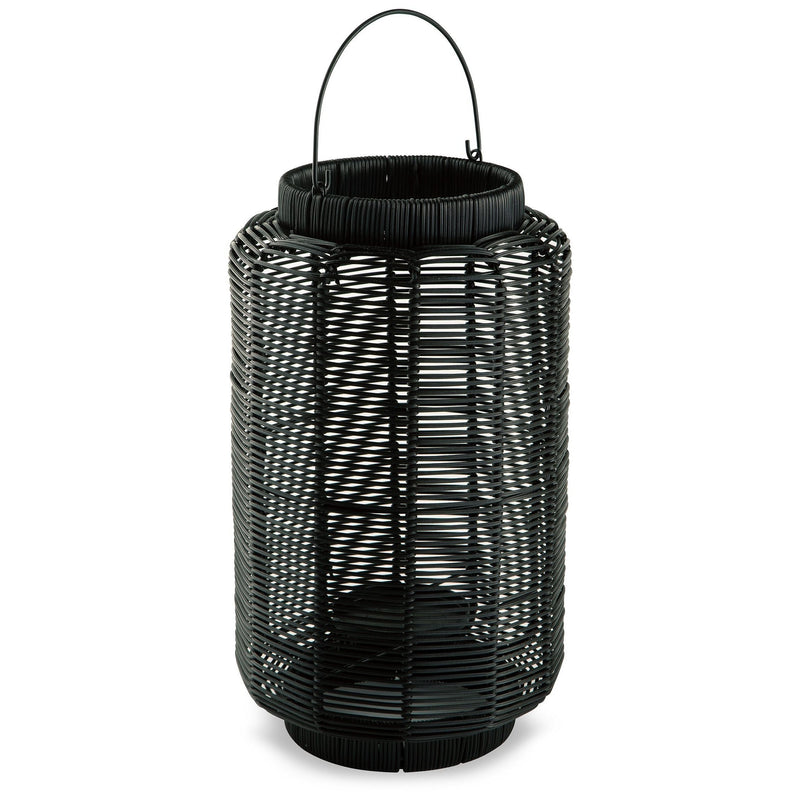 Evonne - Black - Lantern - Medium-Washburn's Home Furnishings