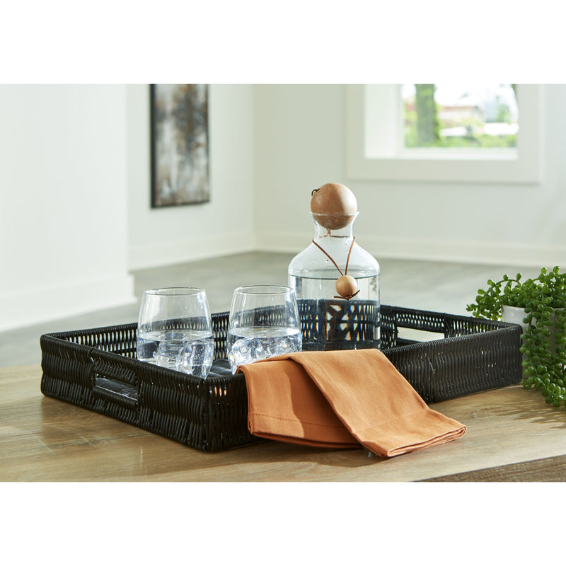 Evonne - Black - Tray-Washburn's Home Furnishings