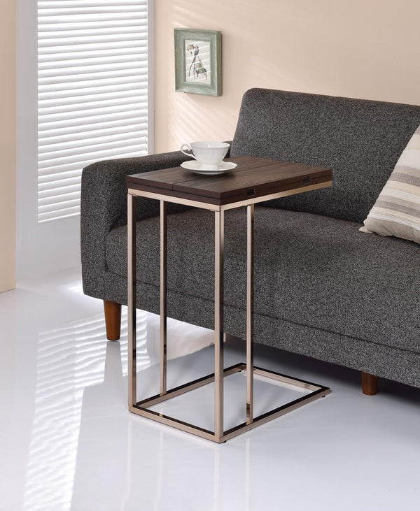 Expandable Top Accent Table - Brown-Washburn's Home Furnishings