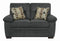 Fairbairn - Upholstered Loveseat - Charcoal-Washburn's Home Furnishings