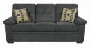 Fairbairn - Upholstered Sofa - Charcoal-Washburn's Home Furnishings