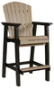 Fairen Trail - Black/driftwood - Tall Barstool (2/cn)-Washburn's Home Furnishings