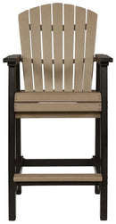 Fairen Trail - Black/driftwood - Tall Barstool (2/cn)-Washburn's Home Furnishings